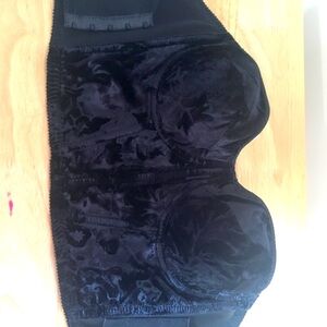 Velveteen Cropped Bustier